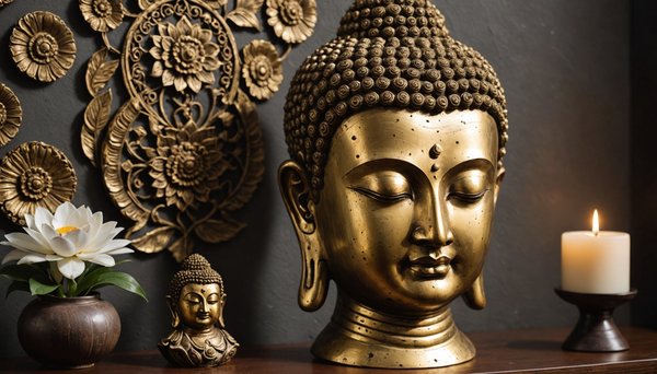 Les têtes de bouddha : Éveillez le zen dans votre déco